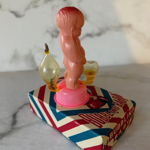 Vintage Bubbling Baby with box, 1940's Made in Japan - Picture 2 of 9